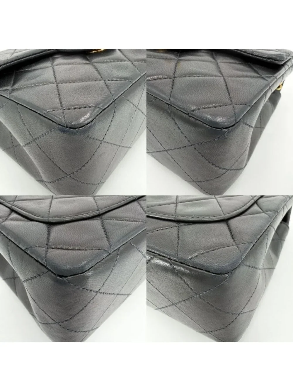 Chanel Shoulder Bag Mini Quilted Chain Turnlock Bag Crossbody Mini CC Logo